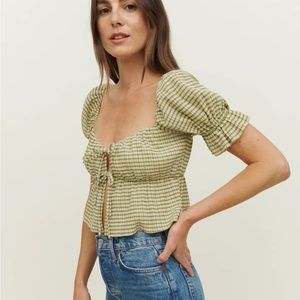 Reformation Lena Top Size 8